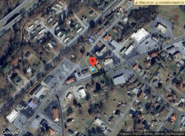  1119 N Main Ave, Erwin, TN Parcel Map