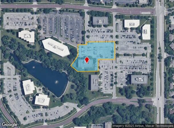  7301 W 129Th St, Overland Park, KS Parcel Map
