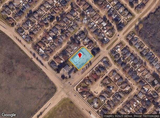 2585 Faithon P Lucas Sr Blvd, Mesquite, TX Parcel Map