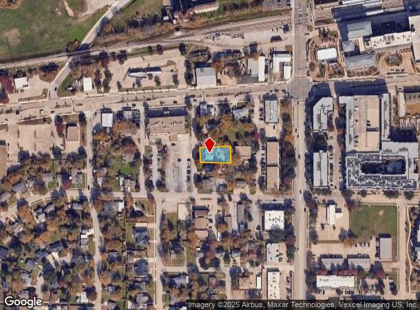 923 S Church St, Grapevine, TX Parcel Map