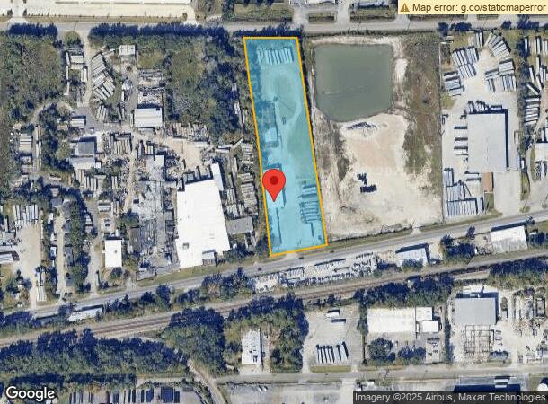  5353 W Beaver St, Jacksonville, FL Parcel Map