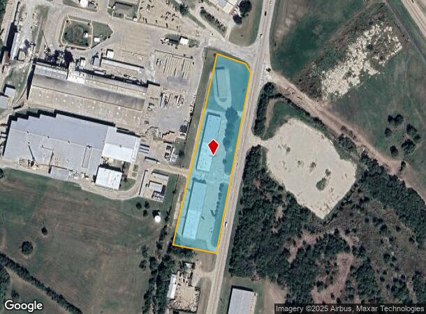  2701 N Kaufman St, Ennis, TX Parcel Map