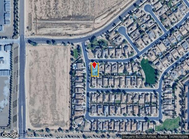  16195 W Glenrosa Ave, Goodyear, AZ Parcel Map
