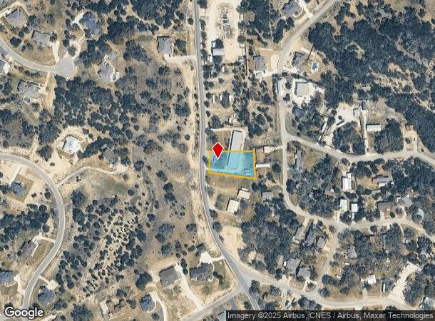  23410 N Cranes Mill Rd, Canyon Lake, TX Parcel Map