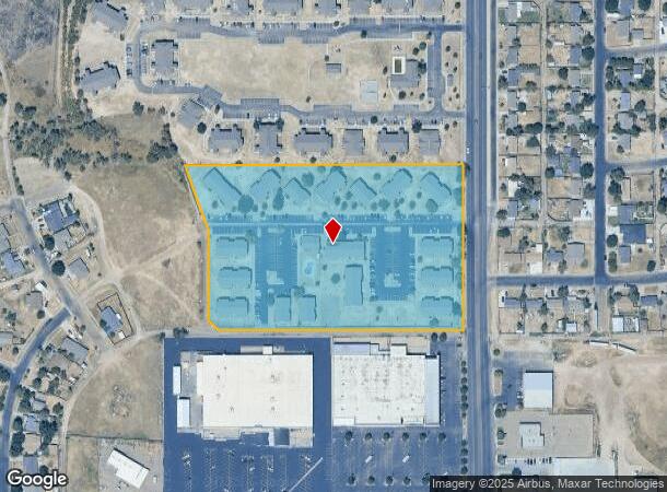 2601 N Grand St, Amarillo, TX Parcel Map