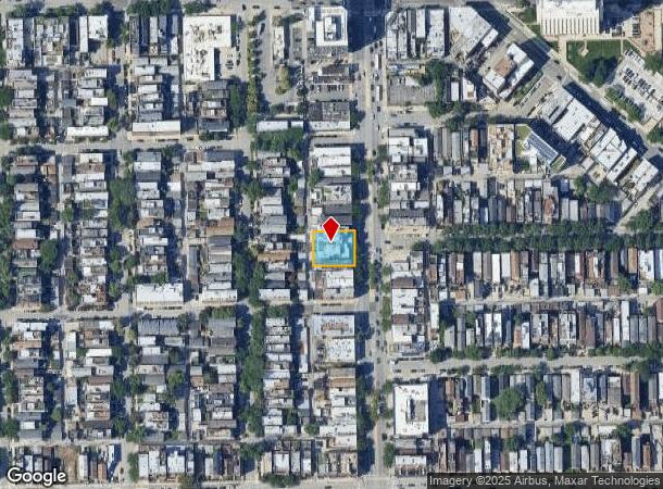  1058 N Ashland Ave, Chicago, IL Parcel Map