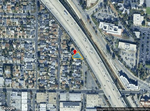  7545 N Ontario St, Burbank, CA Parcel Map