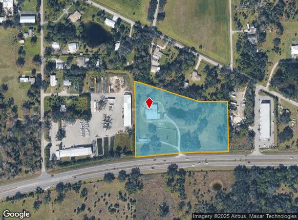 16141 Palm Beach Blvd, Alva, FL Parcel Map