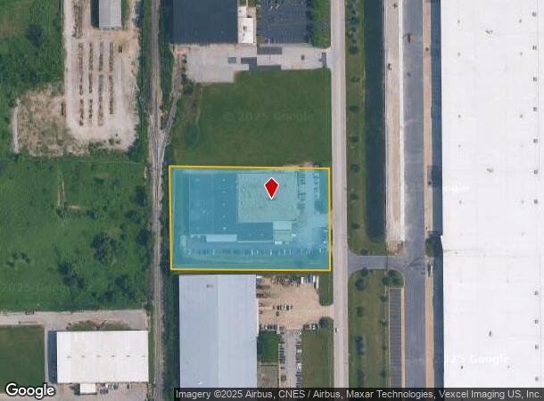 730 Central Ave, Monee, IL Parcel Map