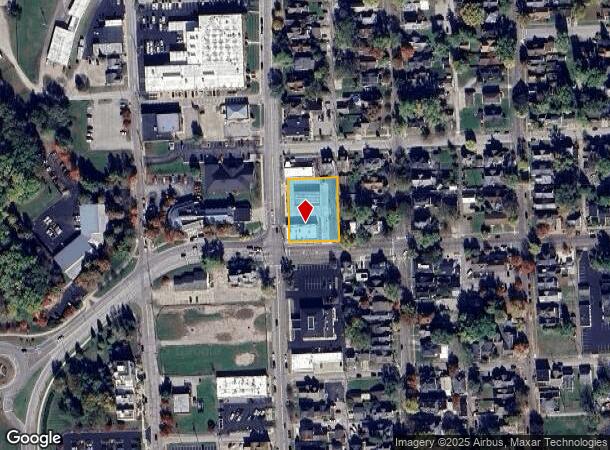 1105 Washington St, Columbus, IN Parcel Map