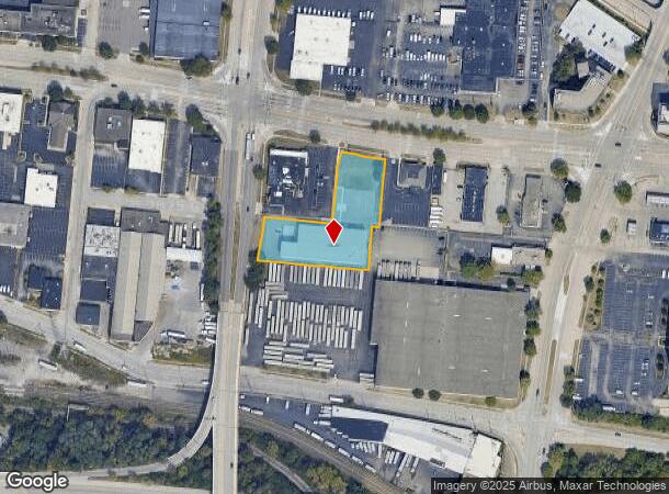  939 W 8Th St, Cincinnati, OH Parcel Map