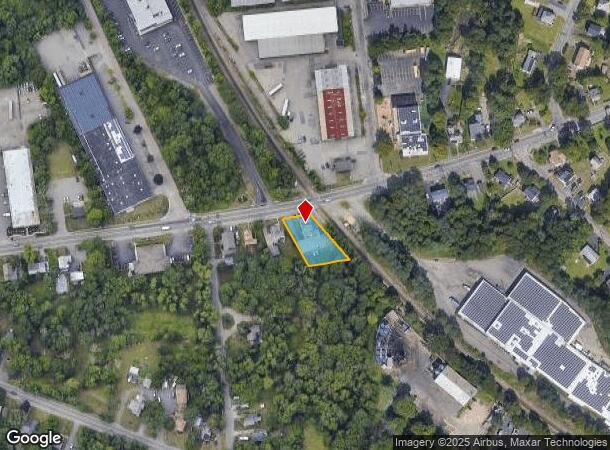  1508 Central St, Stoughton, MA Parcel Map
