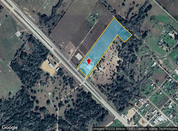 Highway 71 E, Ellinger, TX Parcel Map