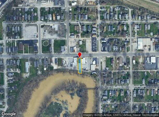  1425 W Main St, Fort Wayne, IN Parcel Map