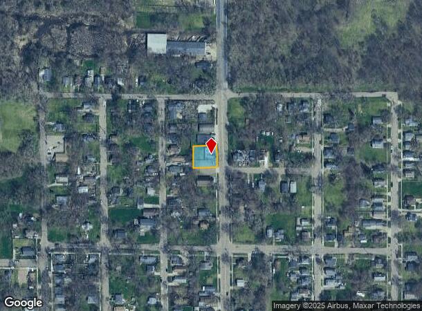 1907 N Burdick St, Kalamazoo, MI Parcel Map