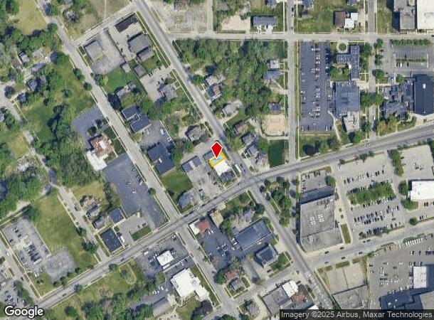 811 M L King Ave, Flint, MI Parcel Map
