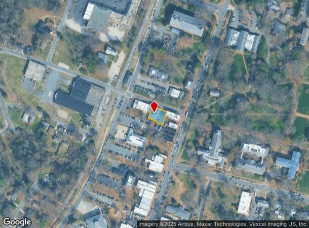  117 Depot St, Davidson, NC Parcel Map