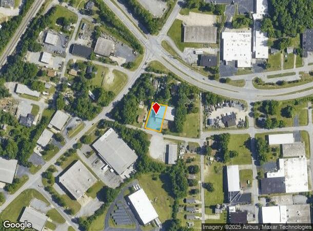  206 Westview Pl, High Point, NC Parcel Map