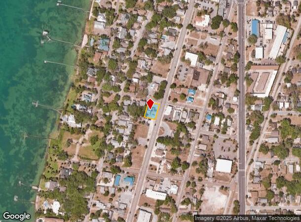  1216 N Fort Harrison Ave, Clearwater, FL Parcel Map