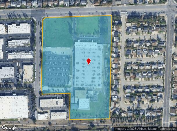 630 E Lambert Rd, Brea, CA Parcel Map