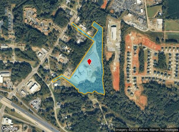  401 College St, Forsyth, GA Parcel Map