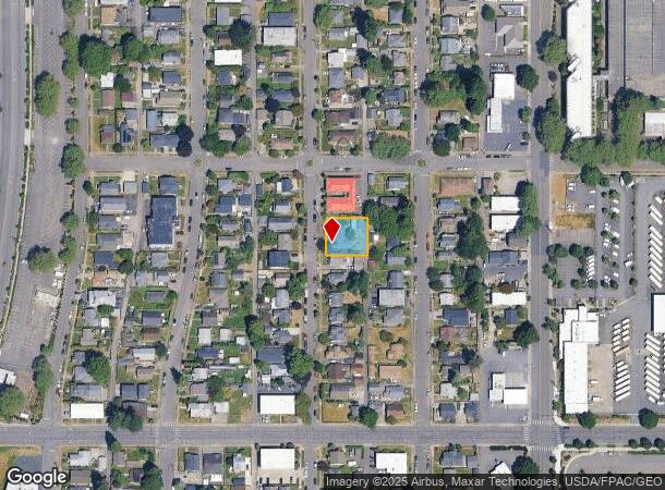  436 Wells Ave N, Renton, WA Parcel Map