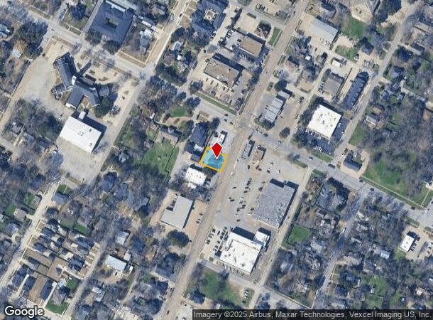  617 Ferris Ave, Waxahachie, TX Parcel Map