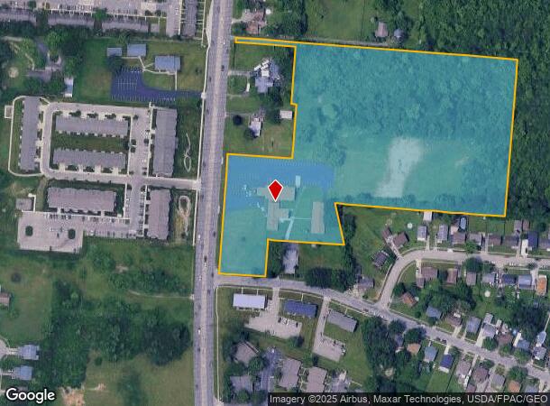  2320 Harshman Rd, Riverside, OH Parcel Map