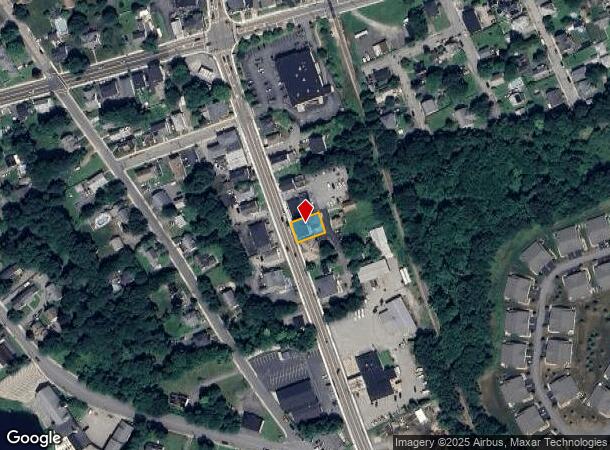  301 N Main St, Uxbridge, MA Parcel Map