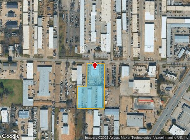  1204 Colorado Ln, Arlington, TX Parcel Map