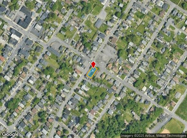  1700 Ash St, Scranton, PA Parcel Map