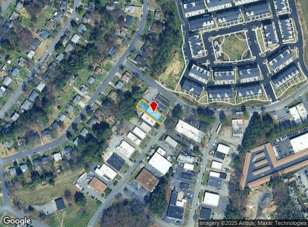  2520 Waco St, Henrico, VA Parcel Map