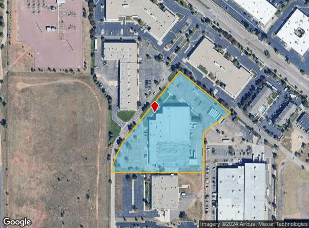  1610 Garden Of The Gods Rd, Colorado Springs, CO Parcel Map