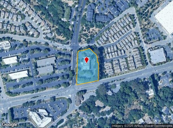  2610 Crow Canyon Rd, San Ramon, CA Parcel Map