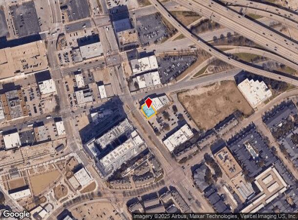  2204 Commerce St, Dallas, TX Parcel Map