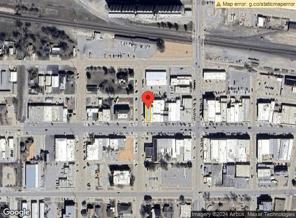  1020 10Th St, Woodward, OK Parcel Map