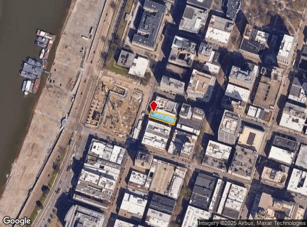 48 S Front St, Memphis, TN Parcel Map