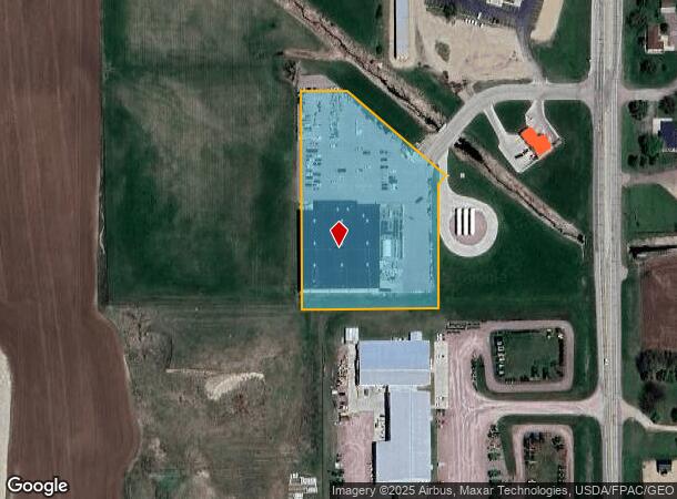 405 W Interstate Dr, Luverne, MN Parcel Map