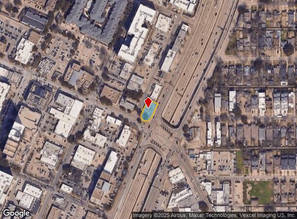  4611 N Central Expy, Dallas, TX Parcel Map