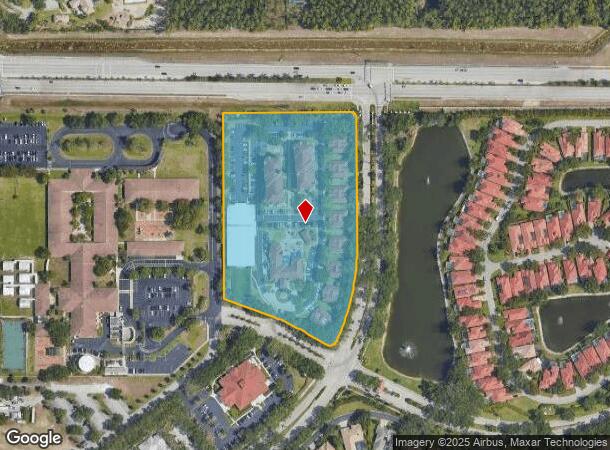  1025 Commons Cir, Naples, FL Parcel Map