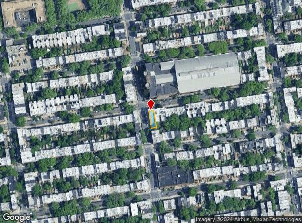  490 Jefferson Ave, Brooklyn, NY Parcel Map