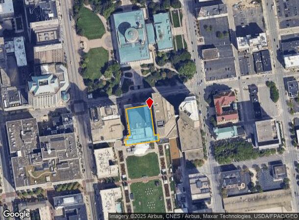 55 E State St, Columbus, OH Parcel Map