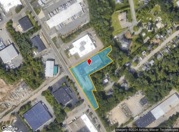  175 Bodwell St, Avon, MA Parcel Map