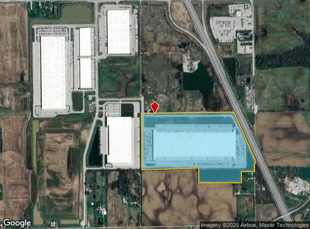 319 N Warrior Trl E, Whiteland, IN Parcel Map