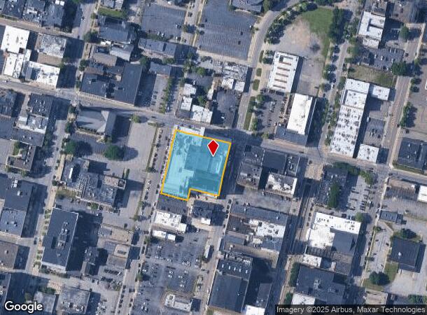 500 Pearl St, Buffalo, NY Parcel Map