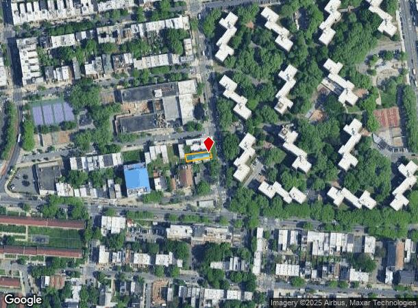  312 Patchen Ave, Brooklyn, NY Parcel Map