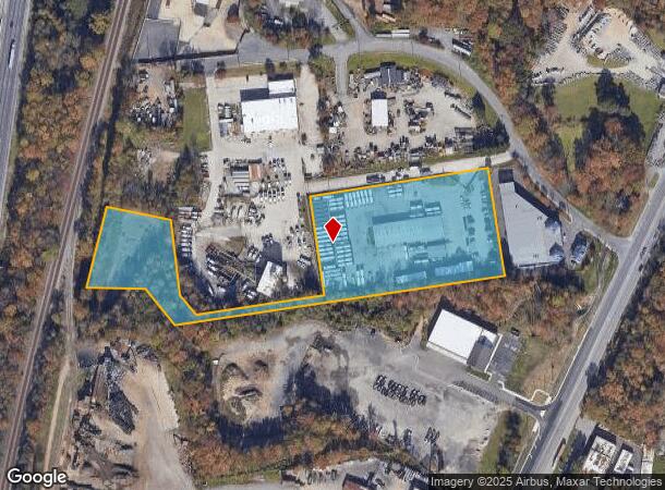  8025 Mims St, Lorton, VA Parcel Map