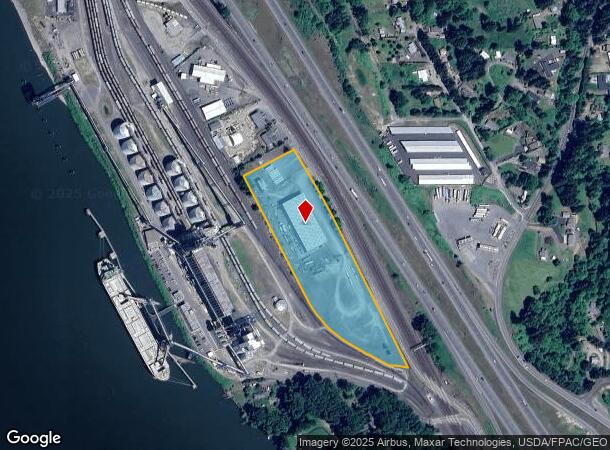552 Hendrickson Dr, Kalama, WA Parcel Map