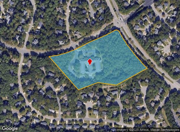  111 Macarthur Dr, Cary, NC Parcel Map