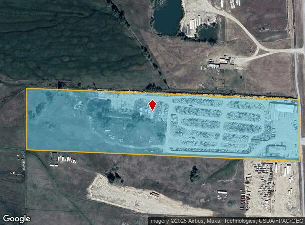 1827 Us Highway 93 N, Victor, MT Parcel Map